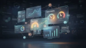 Rank Math AI Visibility monitoring marki w AI