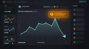 alerty spadki pozycji case