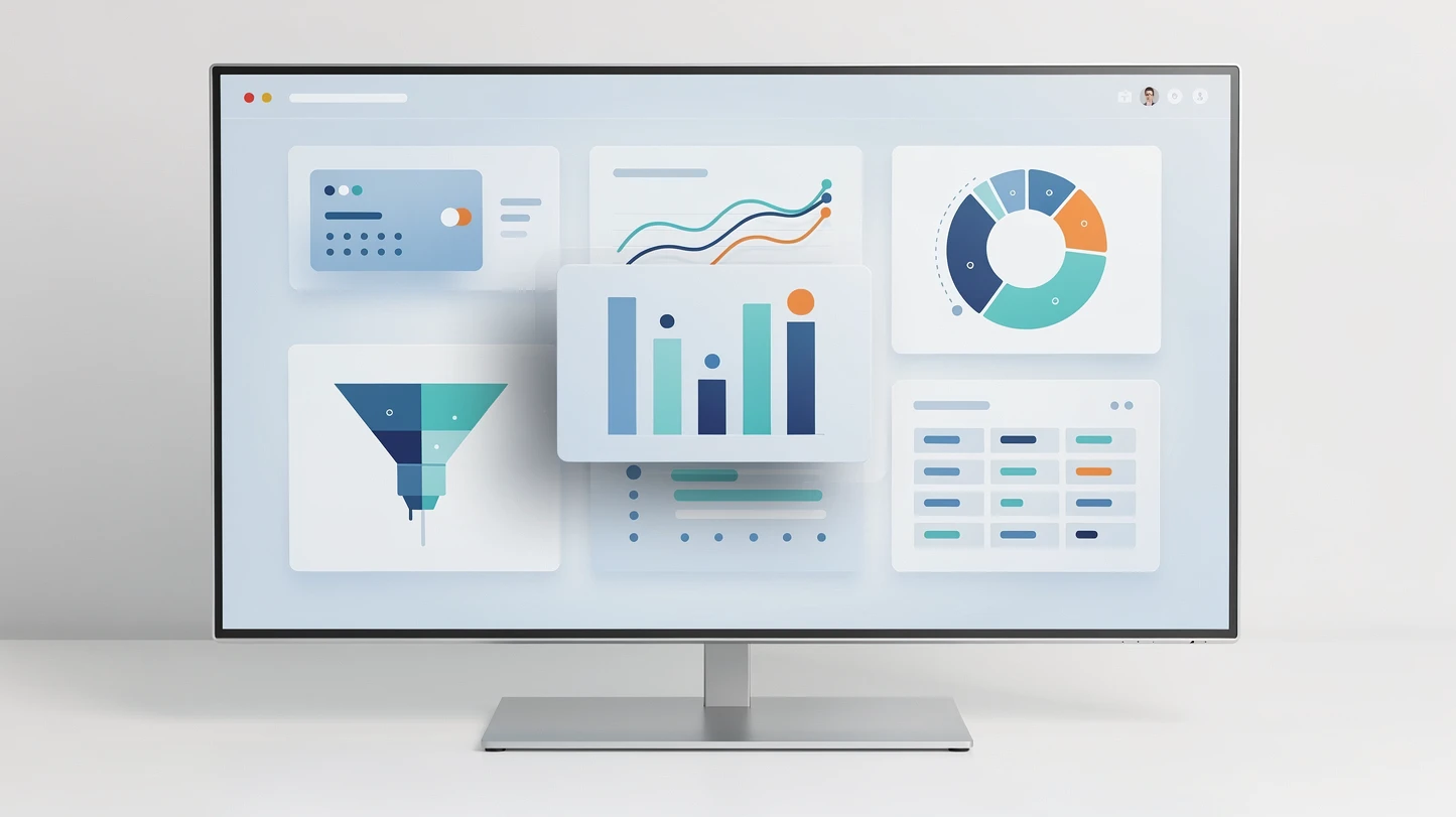 Google Analytics dashboardy